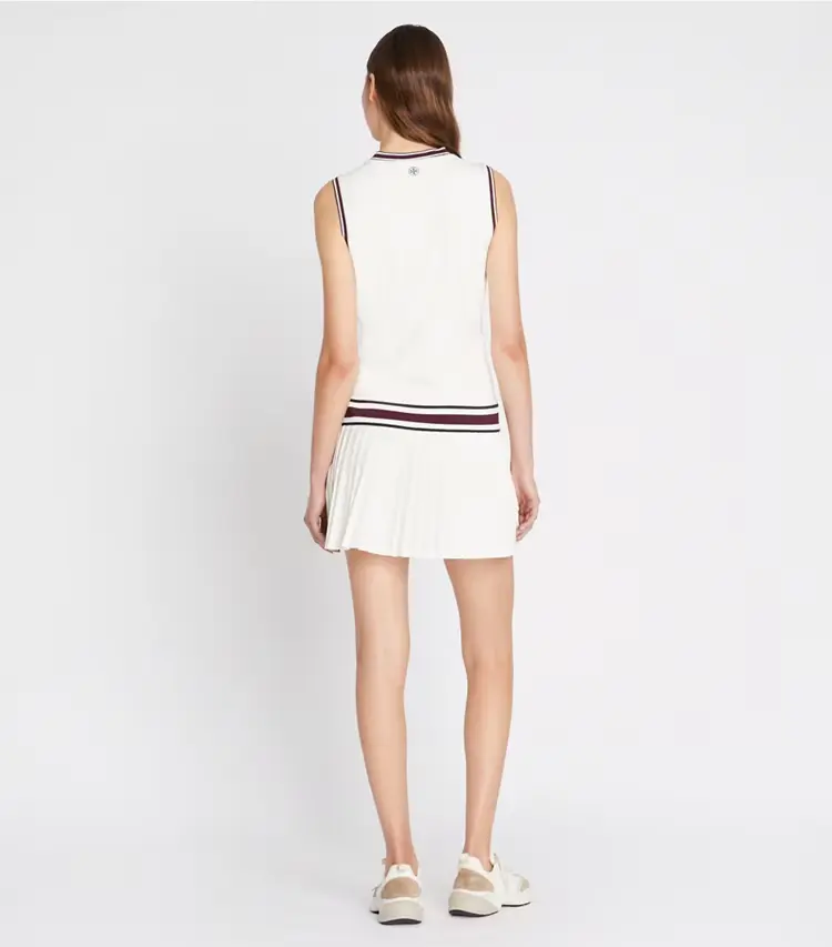 Performance Jersey V-Neck Tennis Dress - Image 3