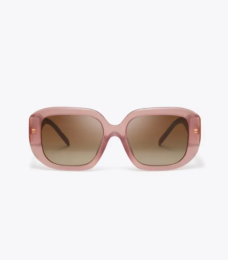 T Monogram Geometric Sunglasses