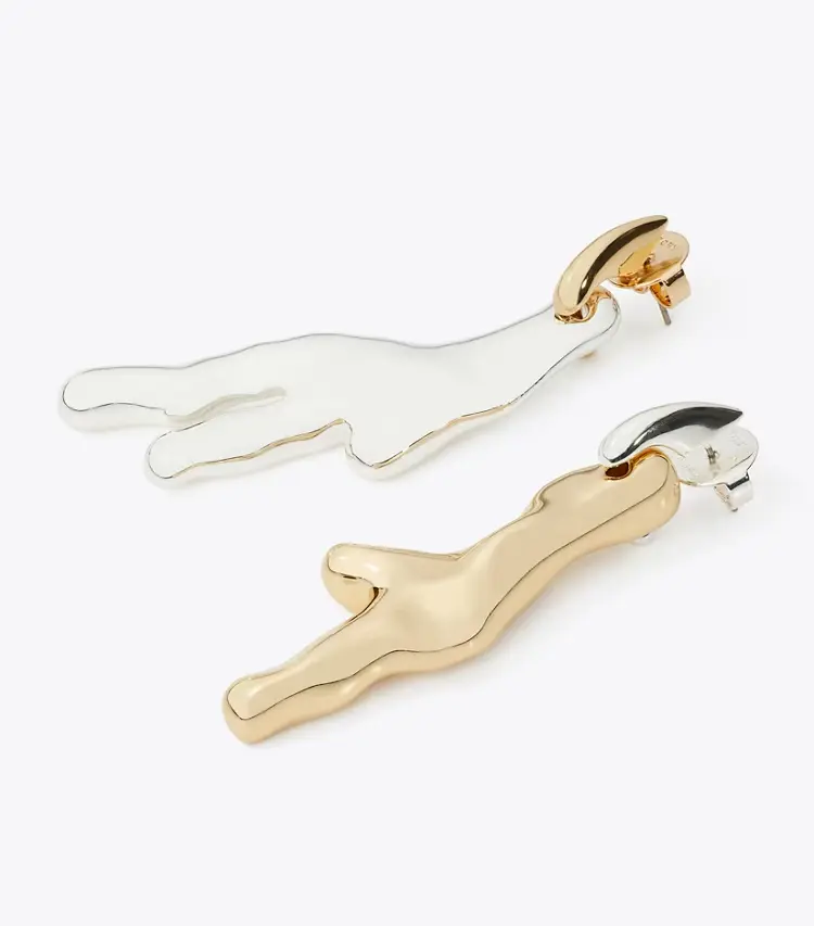 Curiosity Coral Drop Earring - Image 2