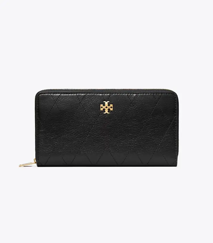 Charlie Quilted Zip Continental Wallet - Image 2
