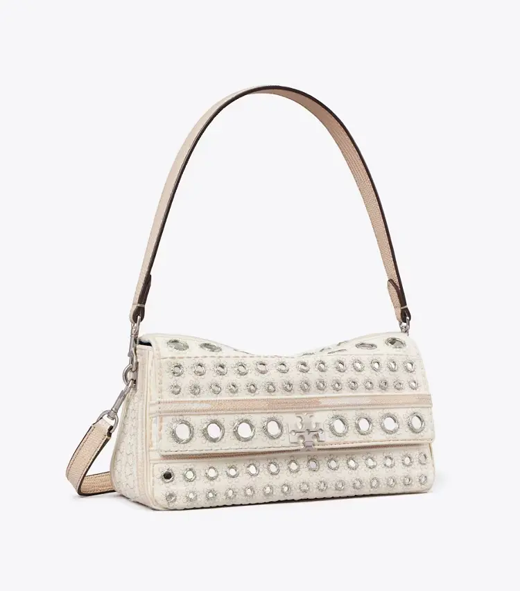 Small Charlie Embellished Shoulder Bag
