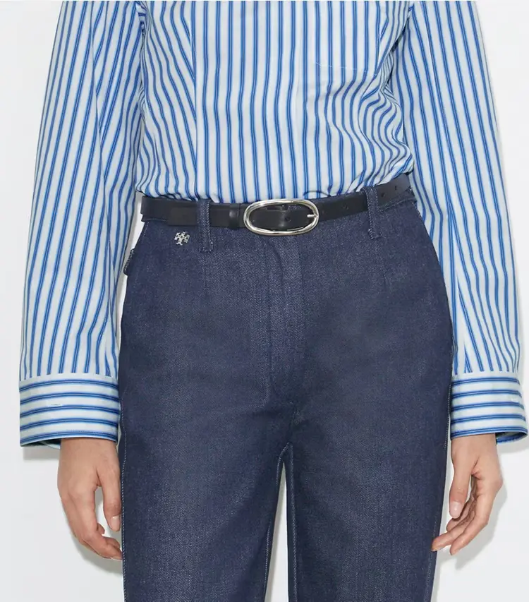 Large Pierced Buckle Belt - Image 3