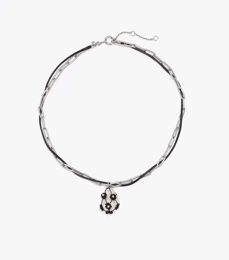 Curiosity Double-Strand Pearl Pendant