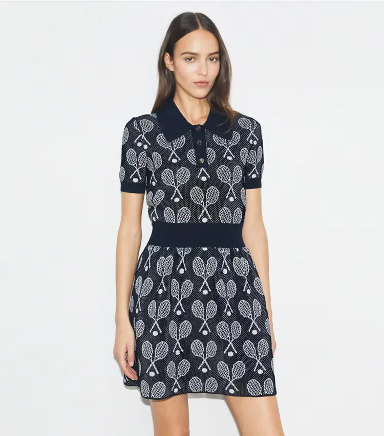 Racquet Mesh Dress - Image 2