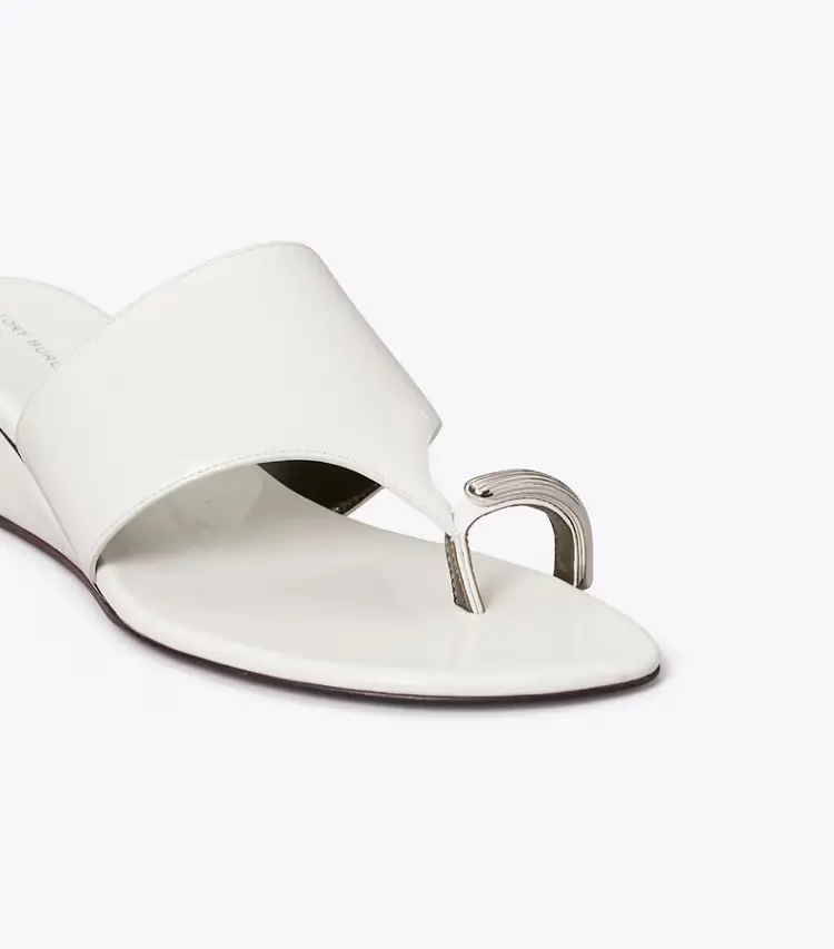 Pierced Wedge Sandal - Image 4