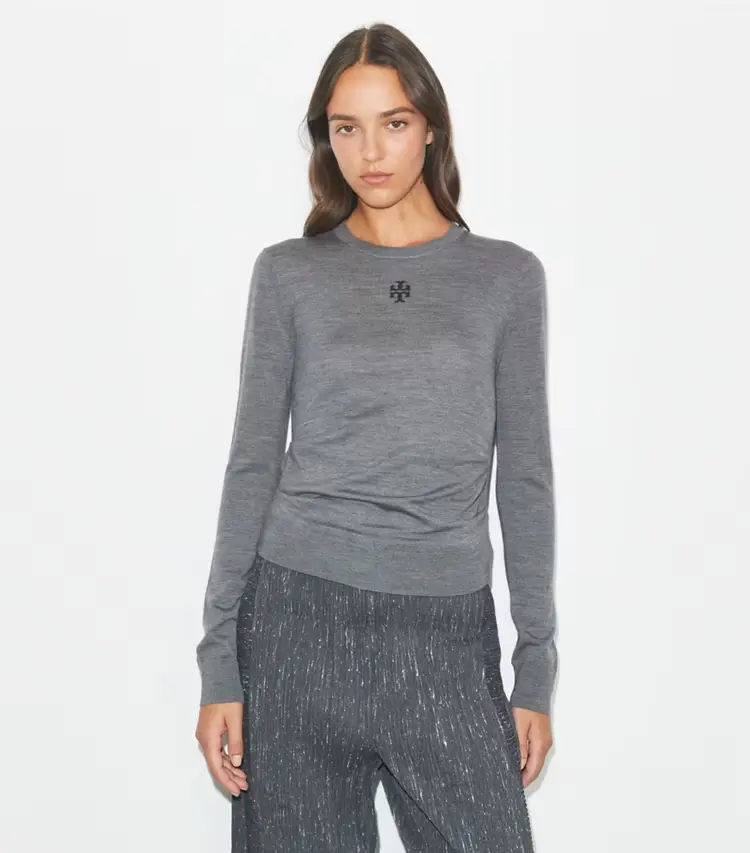T Logo Wool Sweater - Image 2