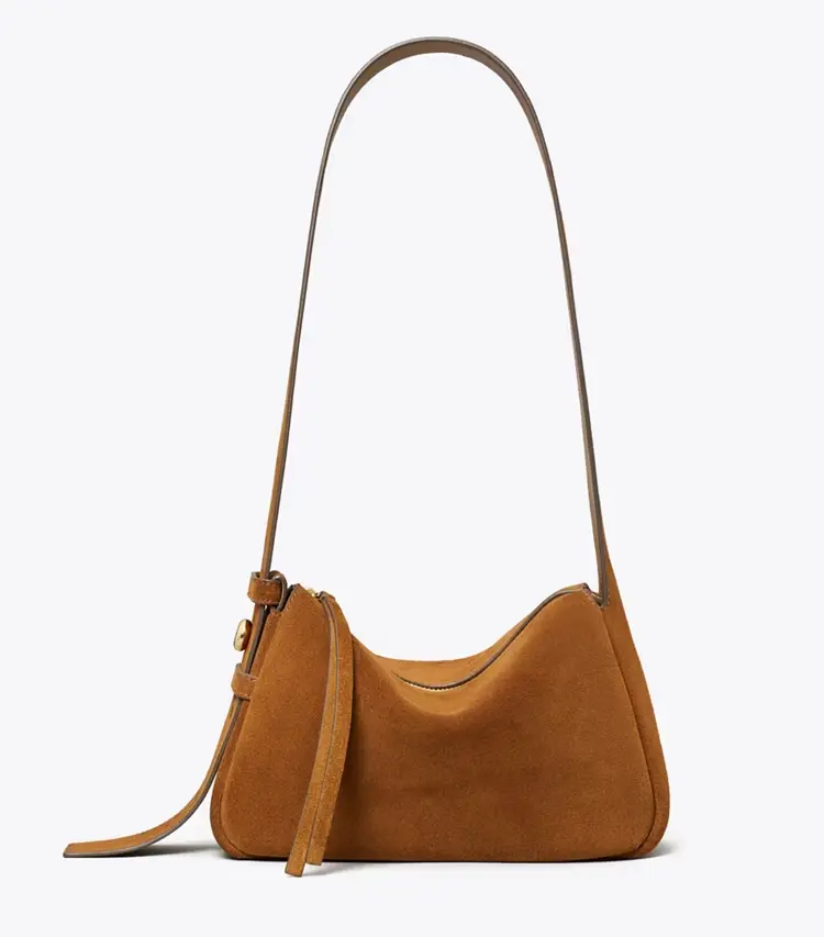 Small Romy Suede Shoulder Bag - Image 3