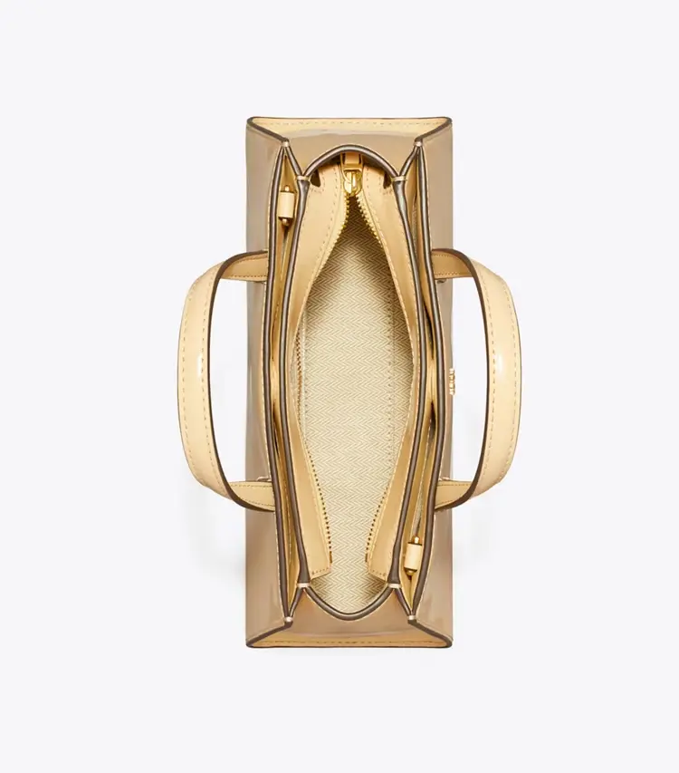 Mini Patent Leather Tote - Image 4