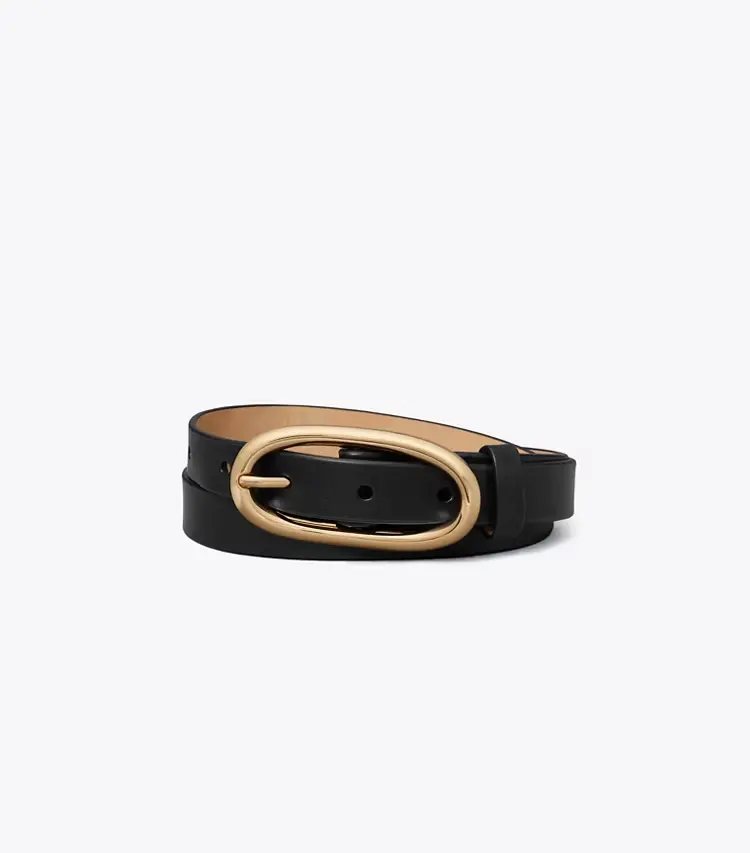 Large Pierced Buckle Belt