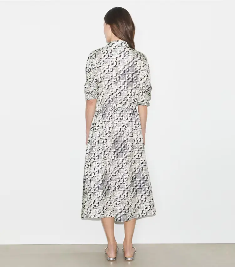 Silk Midi Dress - Image 3