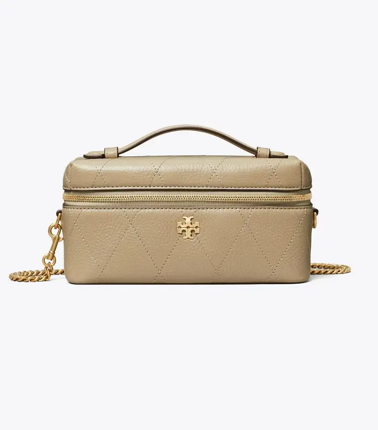 Charlie Quilted East-West Vanity Case - Image 4