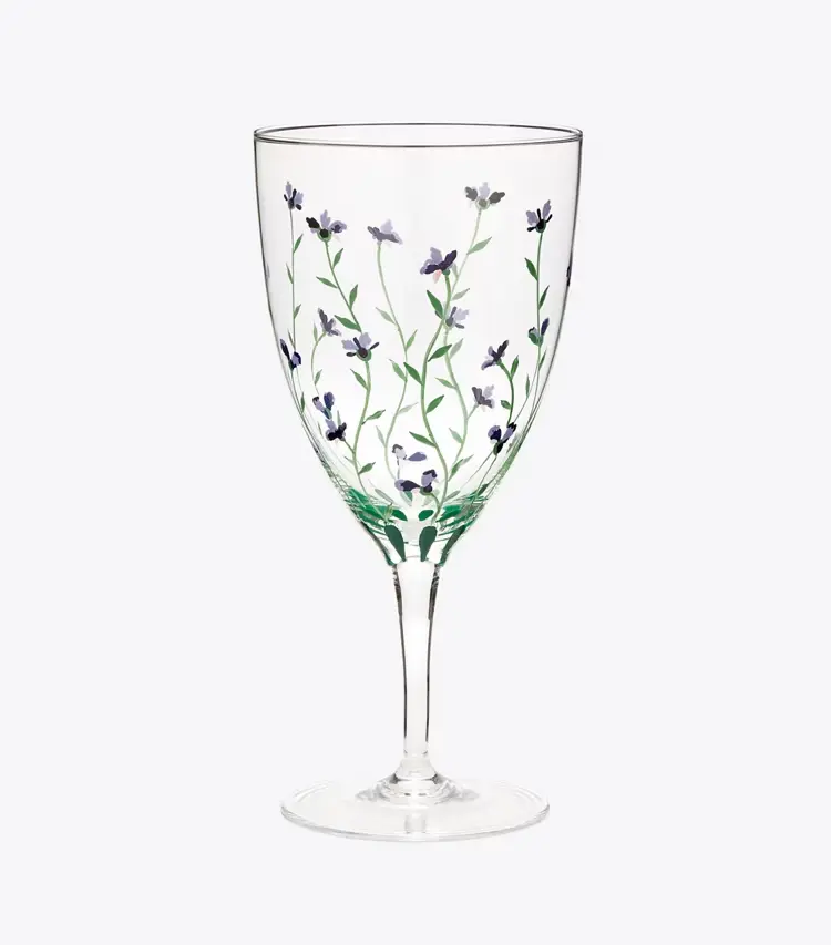Jolie Fleur Water Glass, Set Of 2 - Image 2