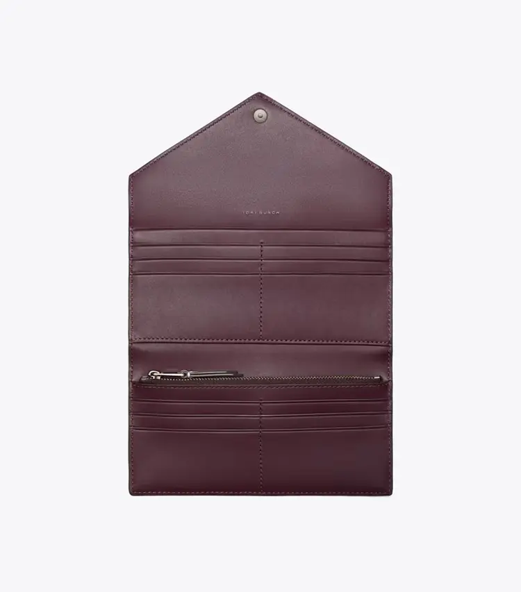 Long Colorblock Envelope Wallet - Image 3