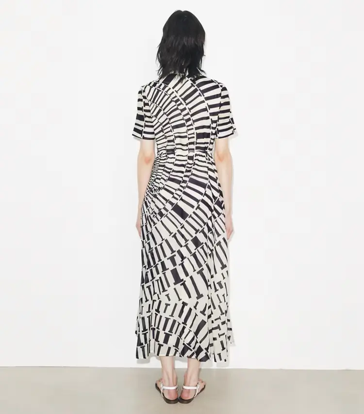 Silk Cotton Voile Shirtdress - Image 3