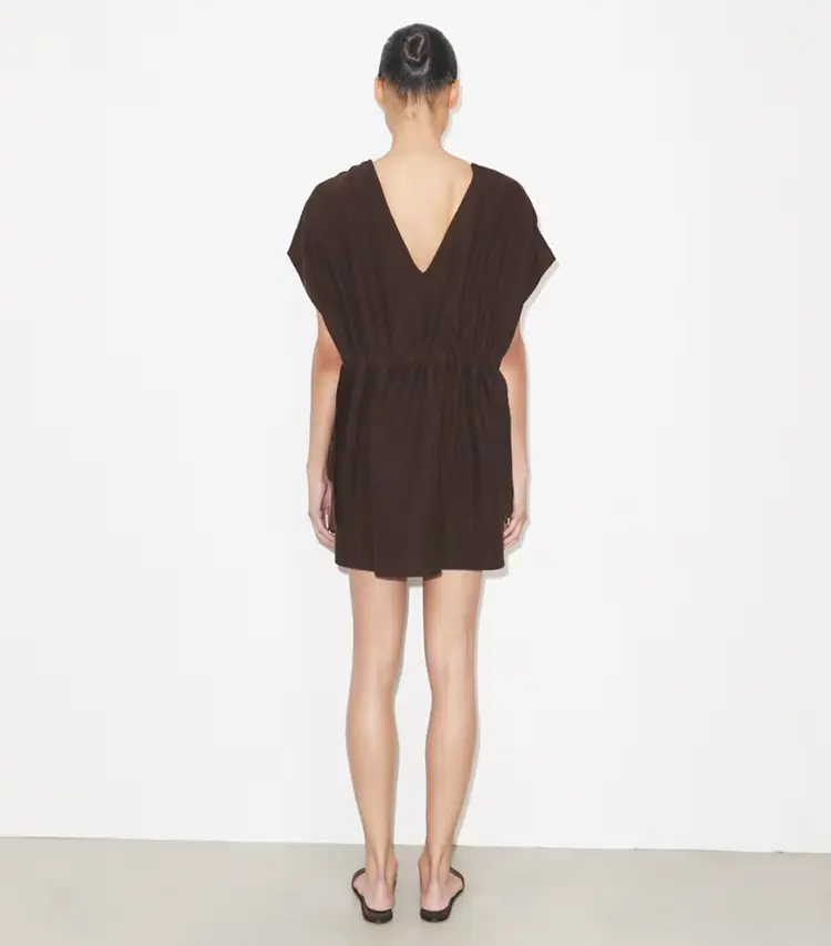 Belted Linen Dress - Image 4