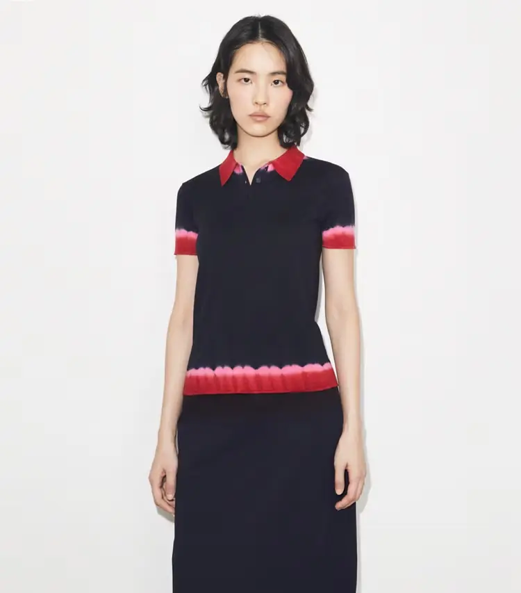 Dip Dye Wool Polo - Image 2